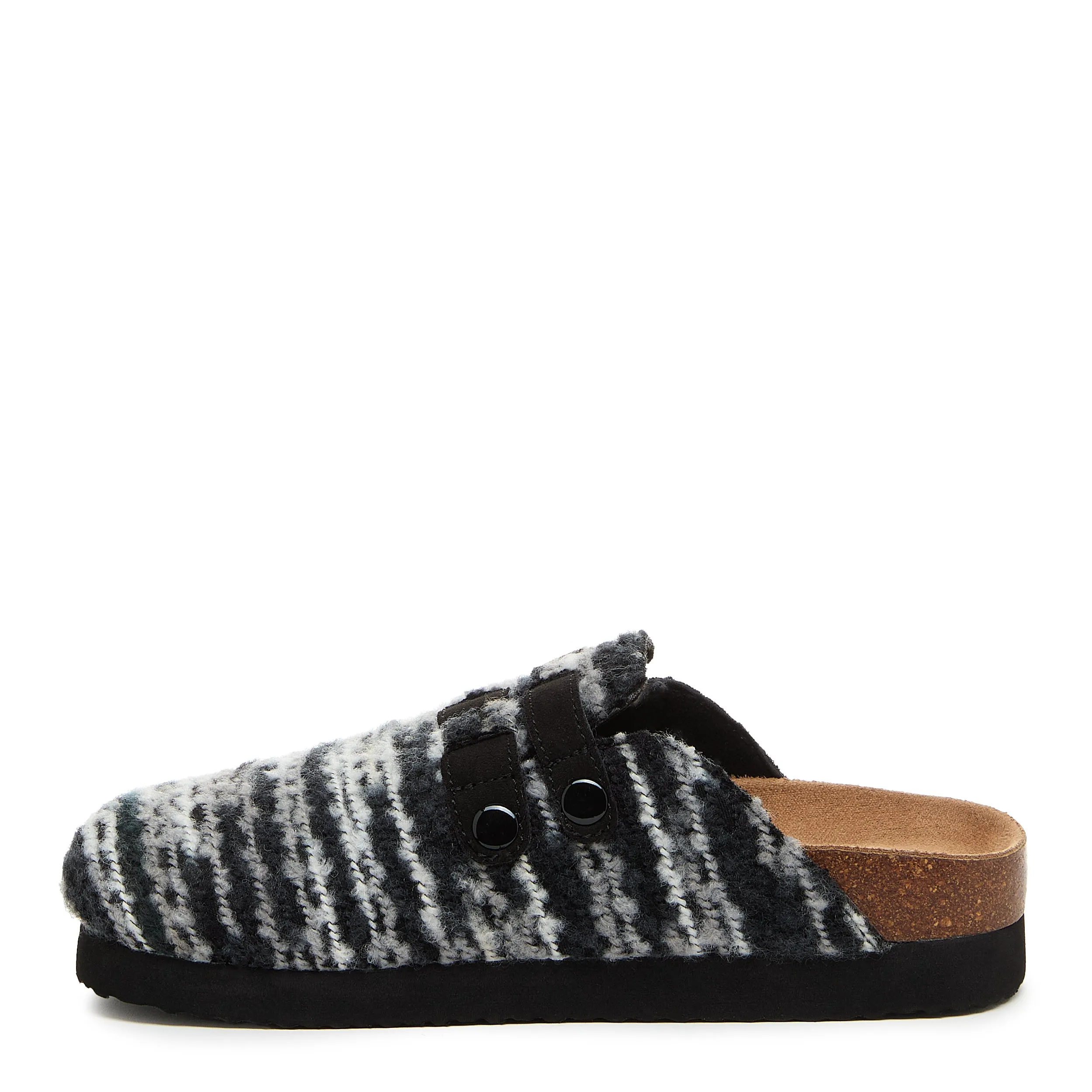 Abel Plus Black Multi Mule