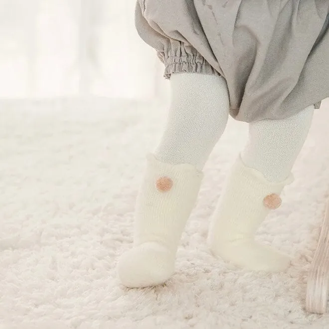 Ailsa Winter Plush Baby Anti-Slip Socks [Set of 4]