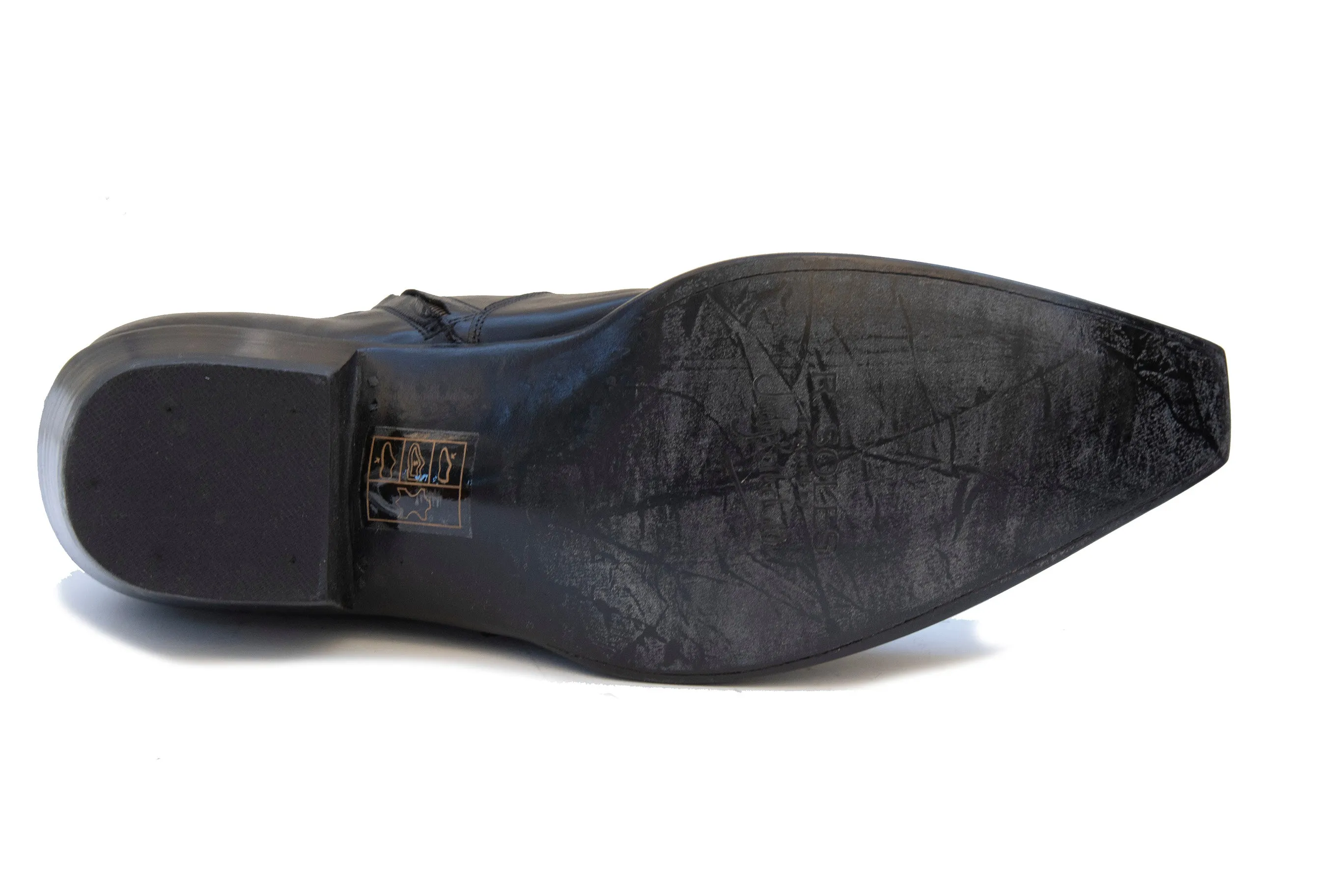 Calvi Black Ankle boots