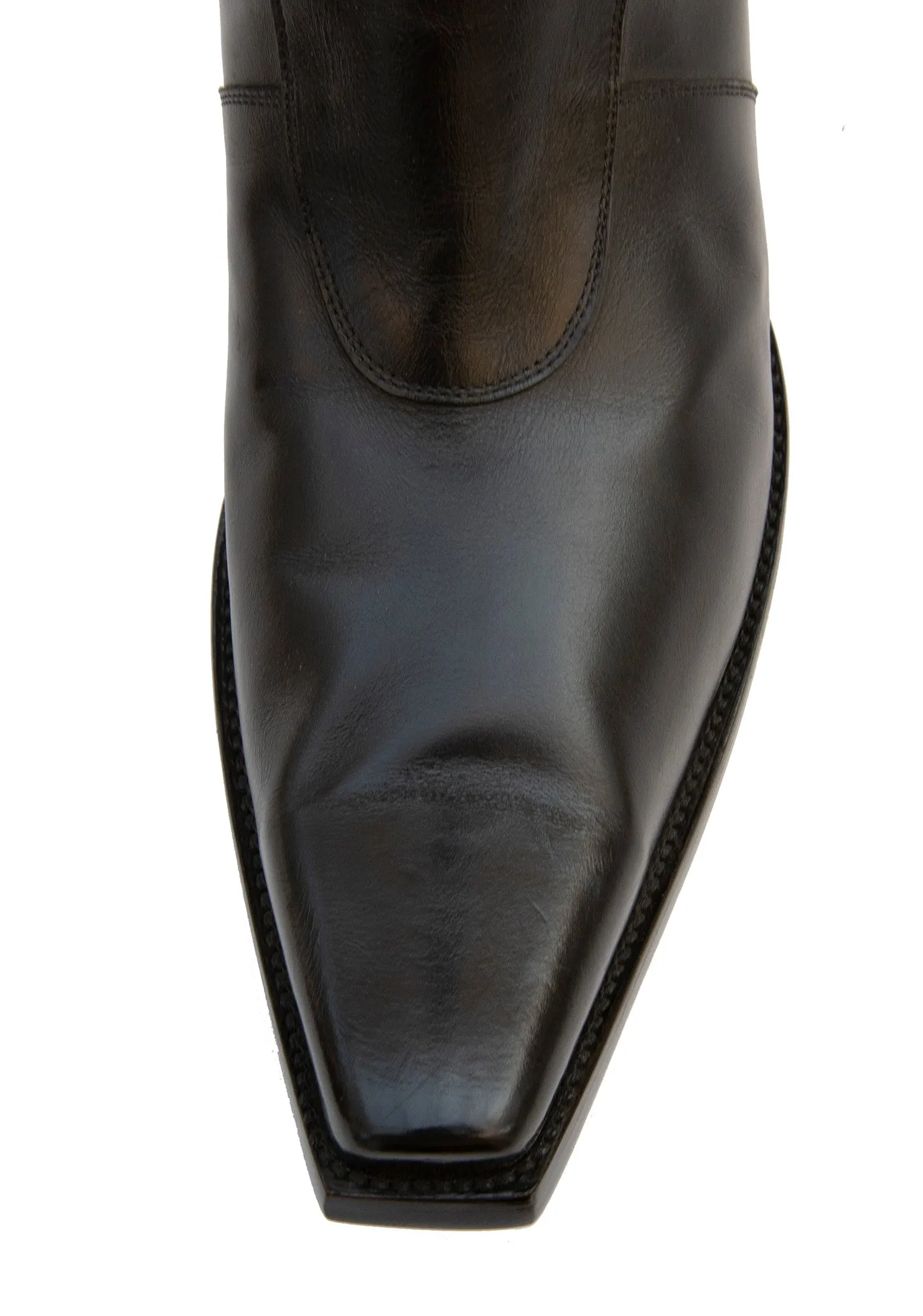 Calvi Black Ankle boots