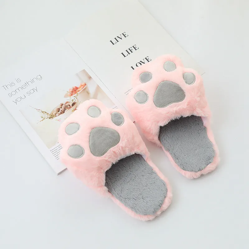 Cat Paw Slippers for Women