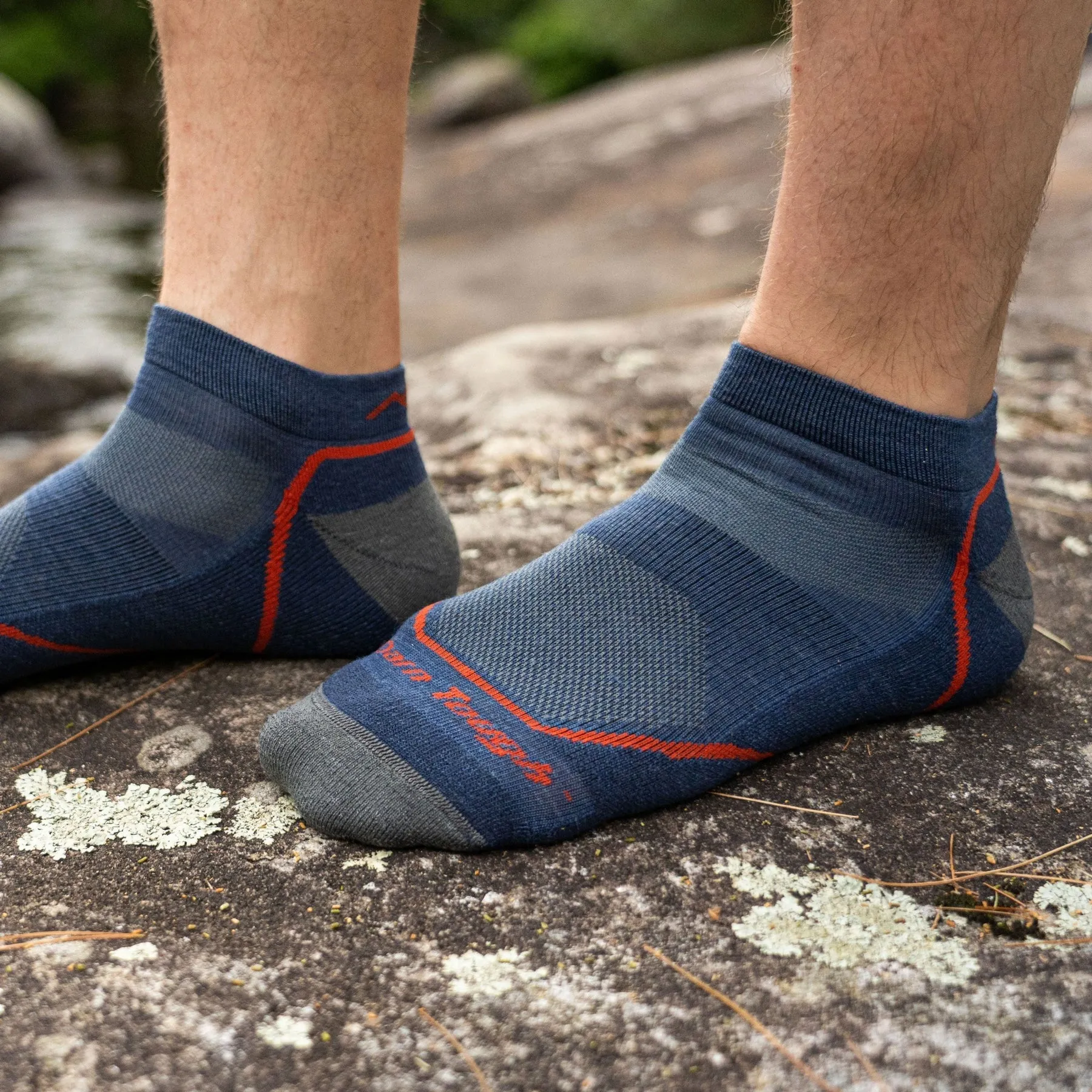 Darn Tough Men's Light Hiker No Show Lightweight Hiking Sock