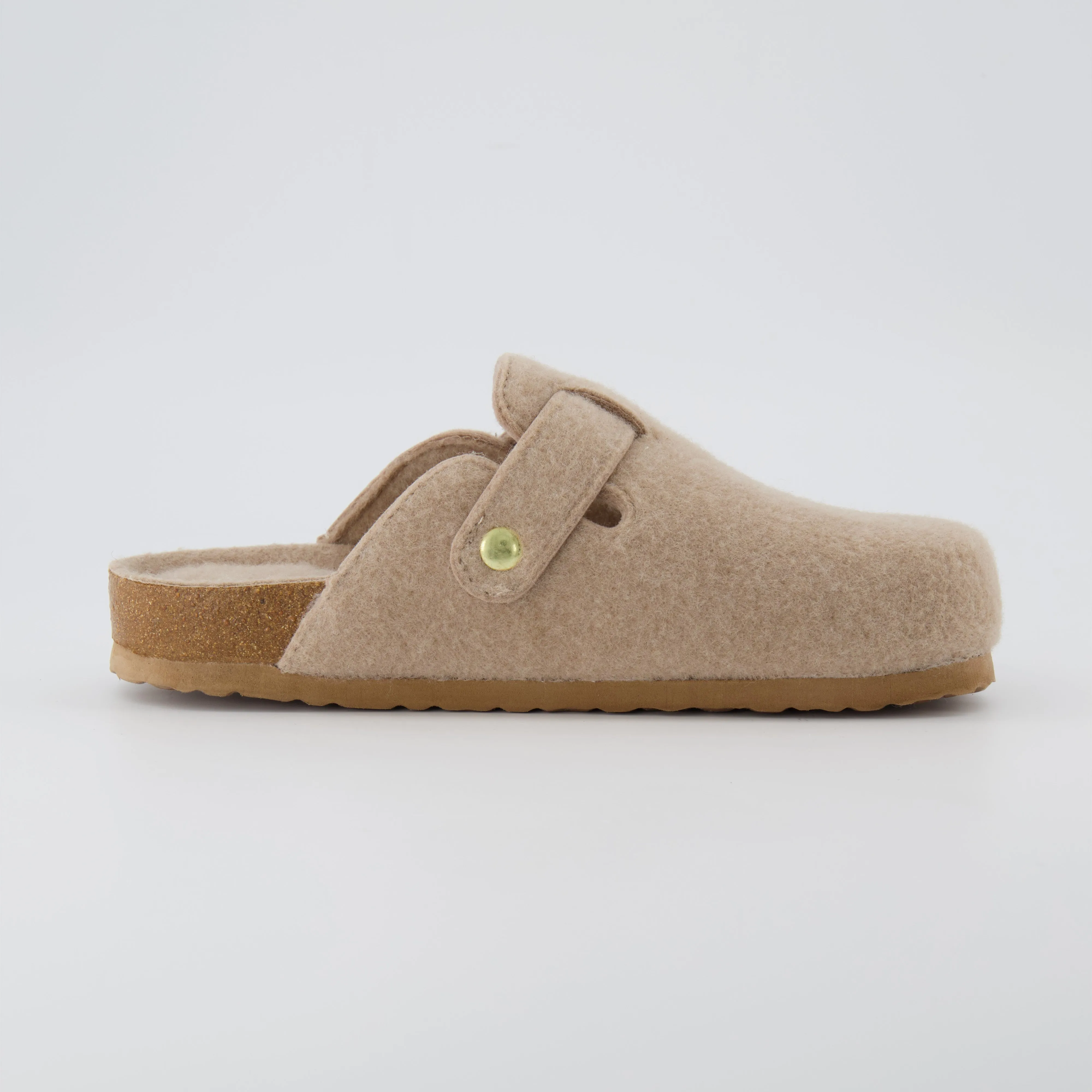 Hana Cork Footbed Clog Wools
