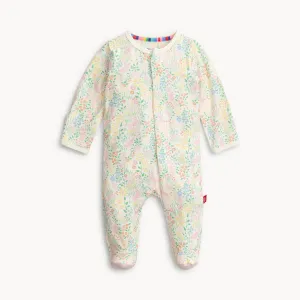 Hoppy Garden Modal Magnetic Footie With Ruffle