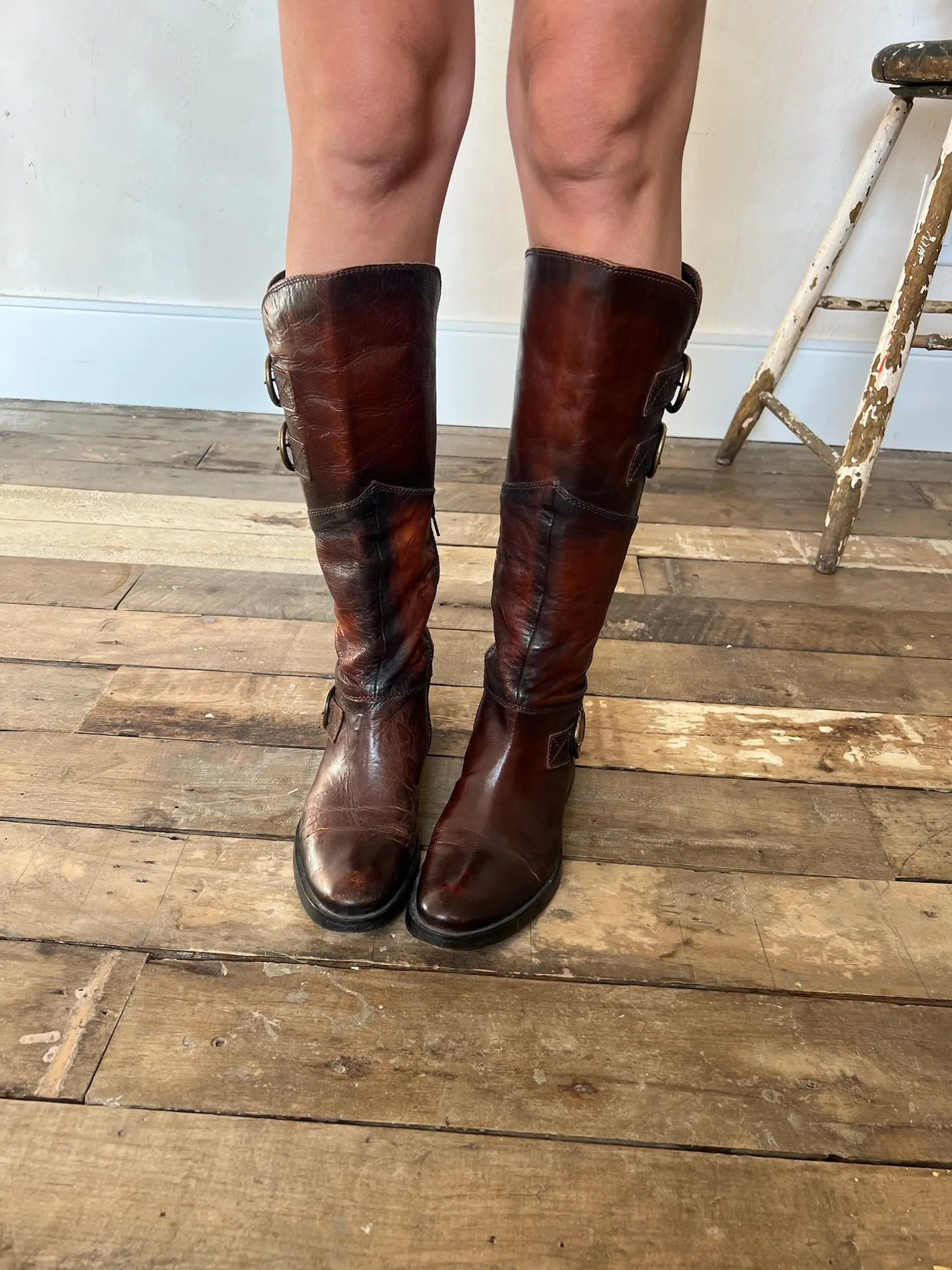 Leather Boots