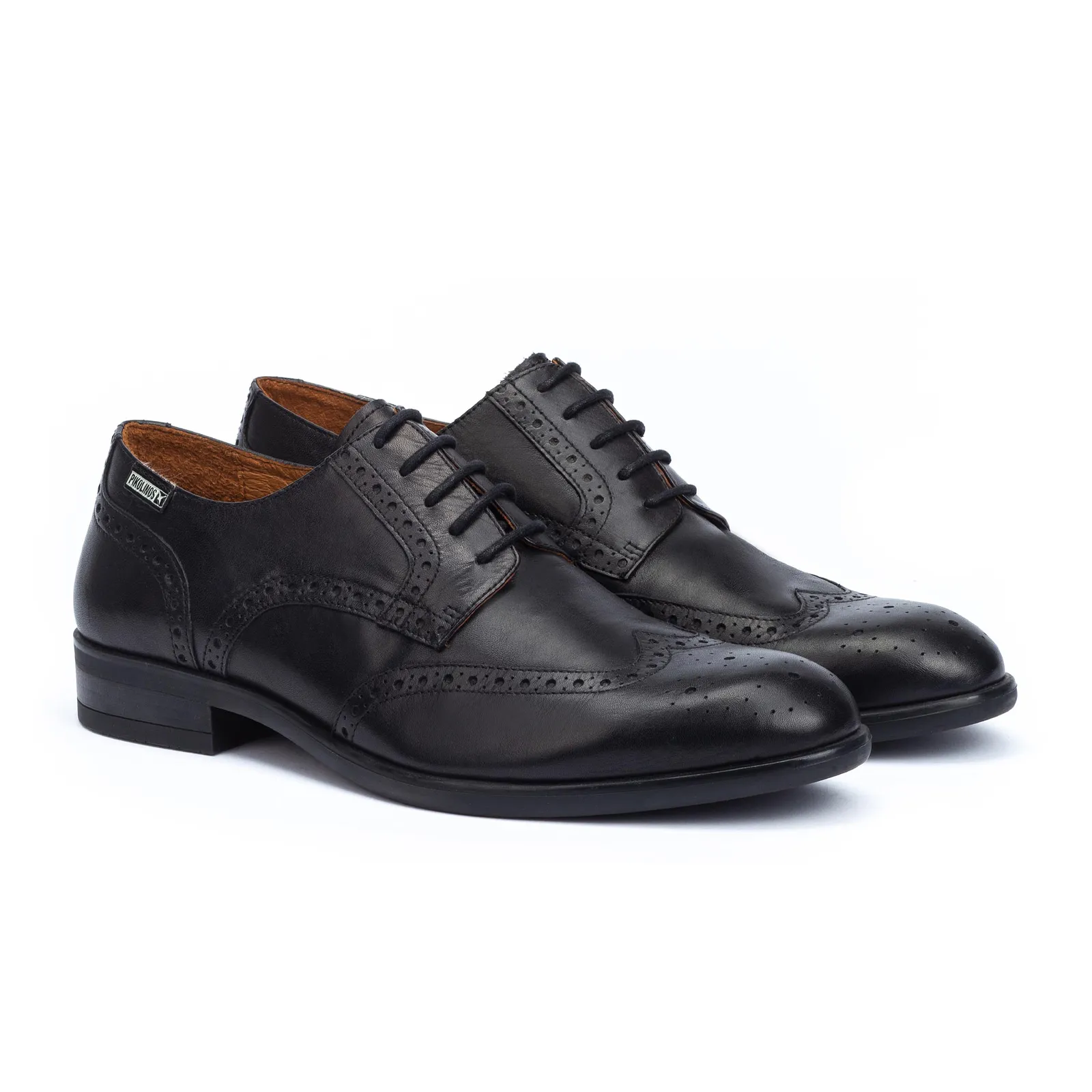 Pikolinos Bristol M7J-4186 Oxford (Men) - Black Leather