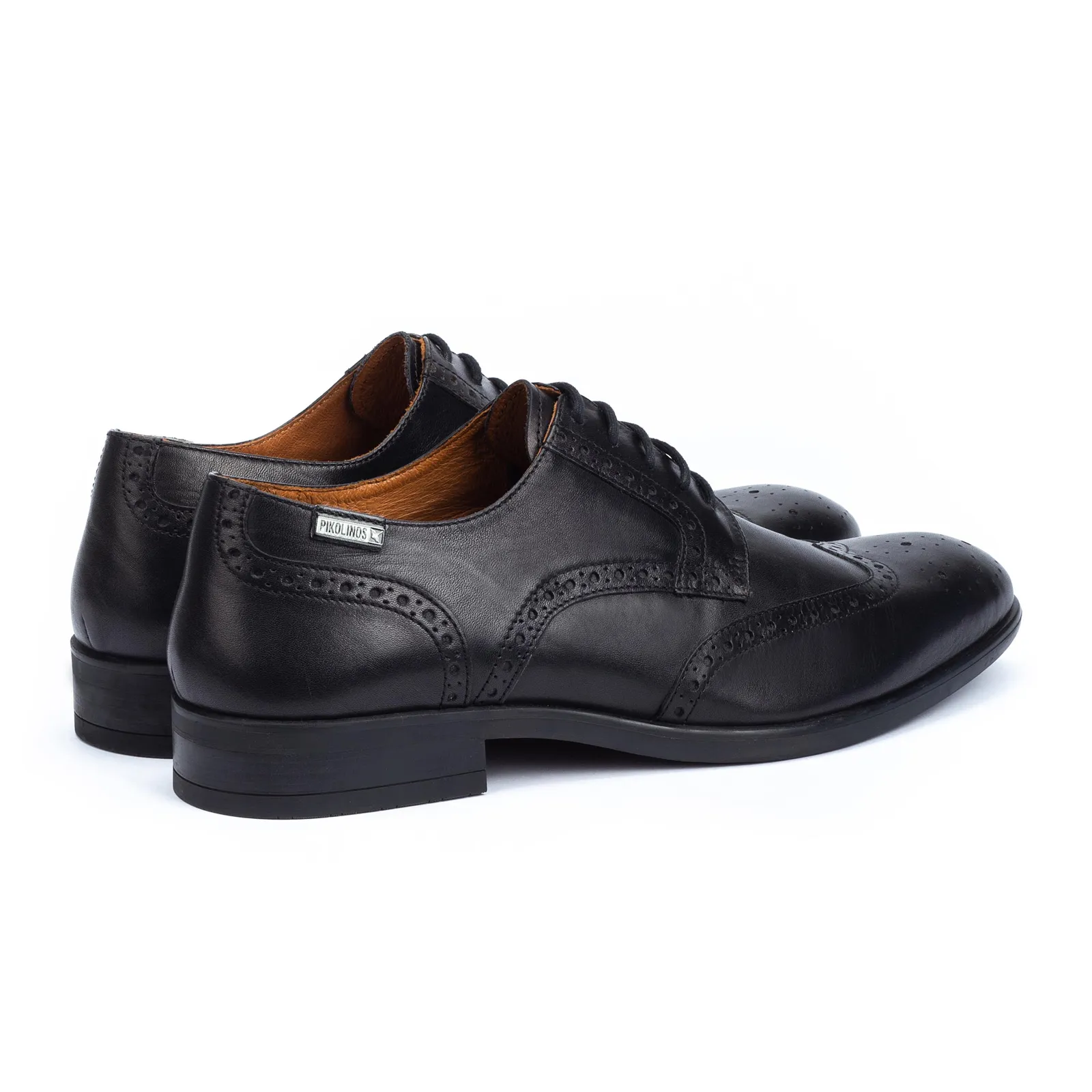 Pikolinos Bristol M7J-4186 Oxford (Men) - Black Leather