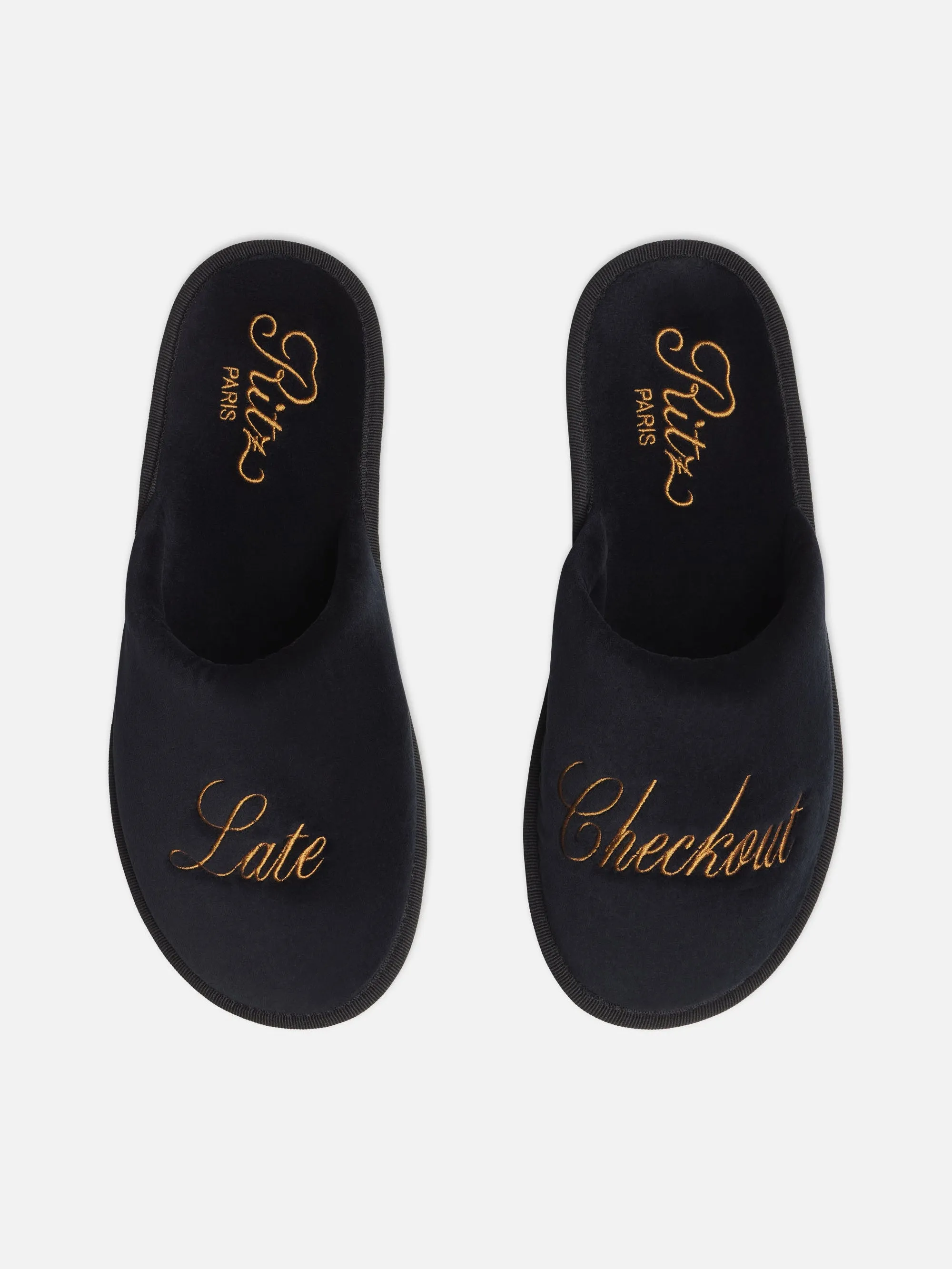 Ritz Late Checkout Slipper -- Dark Navy
