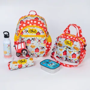School Bag Set - Farm Animal