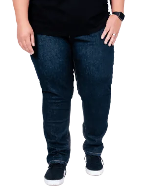 Slim-Straight, Premium Indigo Stretch Jeans
