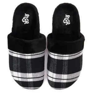 Snuggs Clogs Black checkered