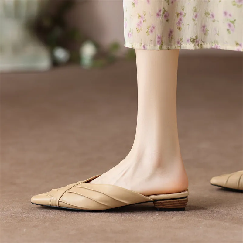 Zelie Flat Mules Shoes